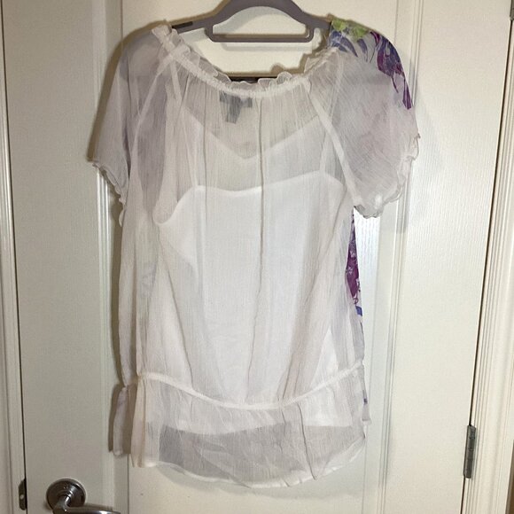 I. N. Studio Women's Blouse Camisole Lining Top Feminine Sheer Size XL - Picture 4 of 6